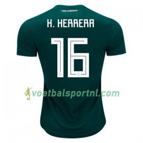 Mexico H.Herrera 16 Thuis Shirt WK voetbal 2018